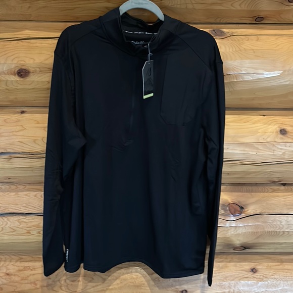 Eddie Bauer Other - Eddie Bauer NWT Quarter Zip Mock Neck Pullover Size X-Large in Black